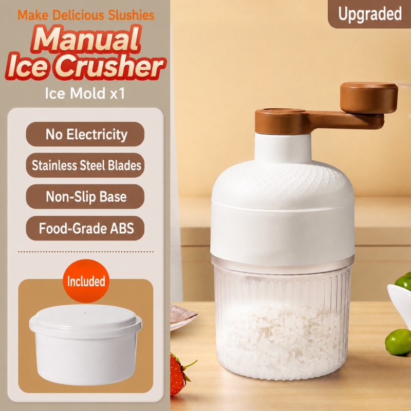 Portable Manual Ice Shaver Sno - Home Cooking Recipes 评论和价格