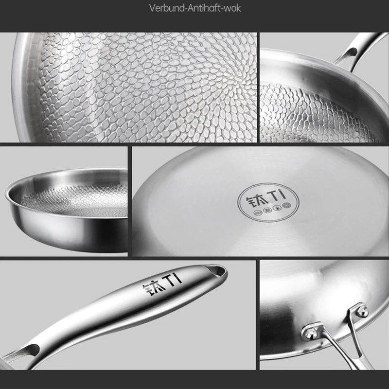 26/28/30cm Pure Titanium Uncoa - Home Cooking Cookbook 评论和价格