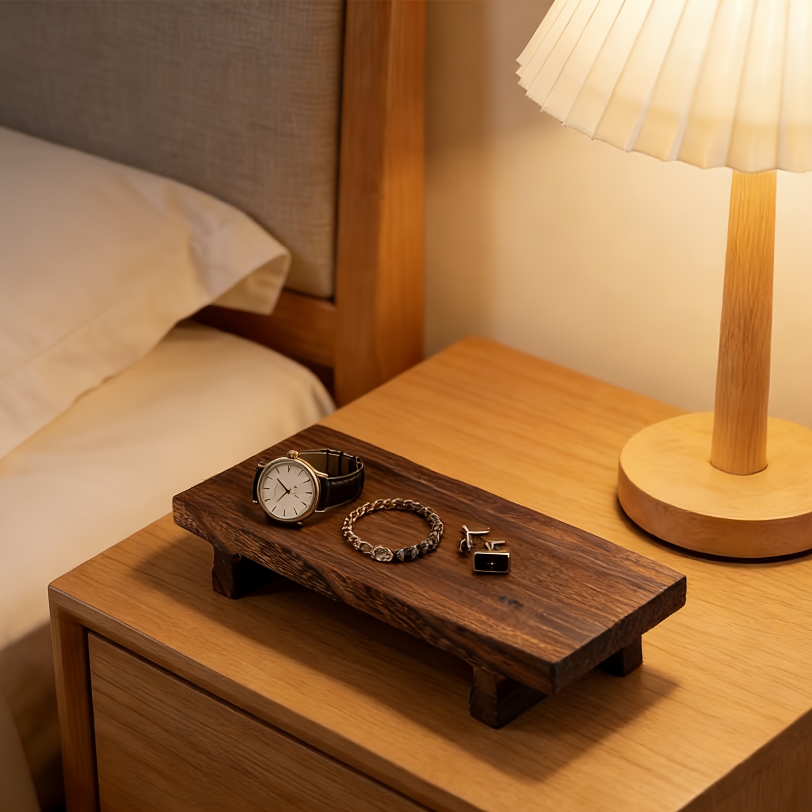 Vintage Wooden Decorative Tray - Home Cooking Recipes 评论和价格