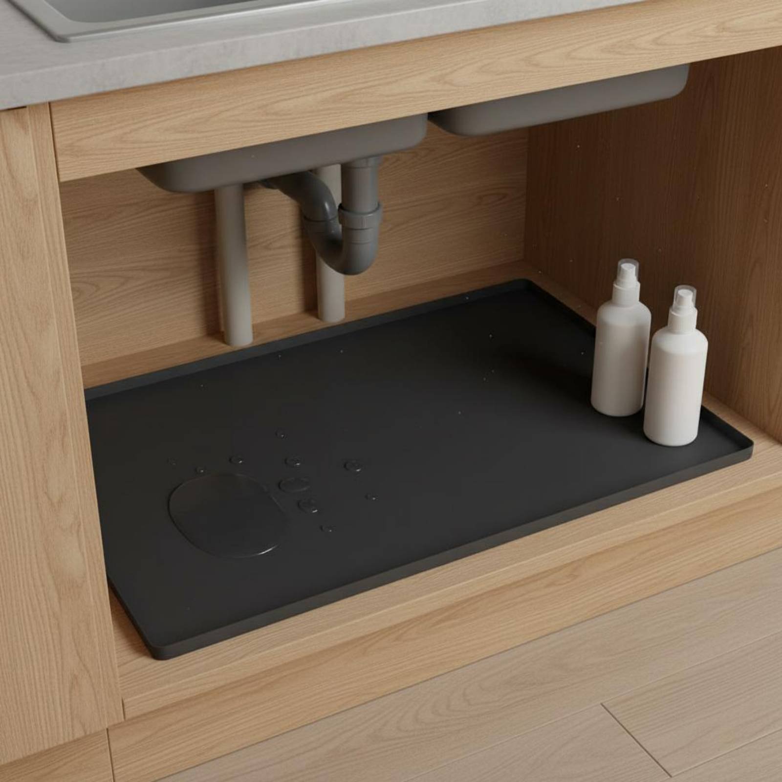 Waterproof Under Sink Mat Easy - Home Cooking Recipes 评论和价格